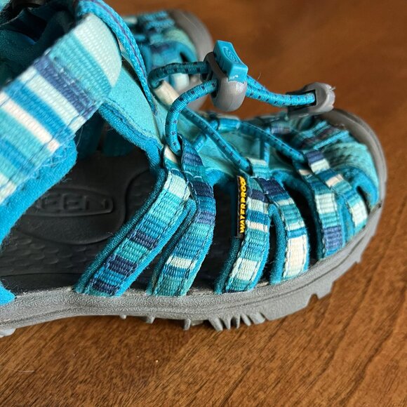 Keen turquoise Whisper sandals 13 - Picture 12 of 14